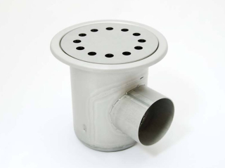 Kanalizační vpusť, boční KSBK 240 - 110, kulatá mřížka